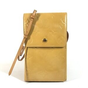 LOUIS VUITTON Louis Vuitton Monogram Vernis Walker Pochette Bag Shoulder Tri-...
